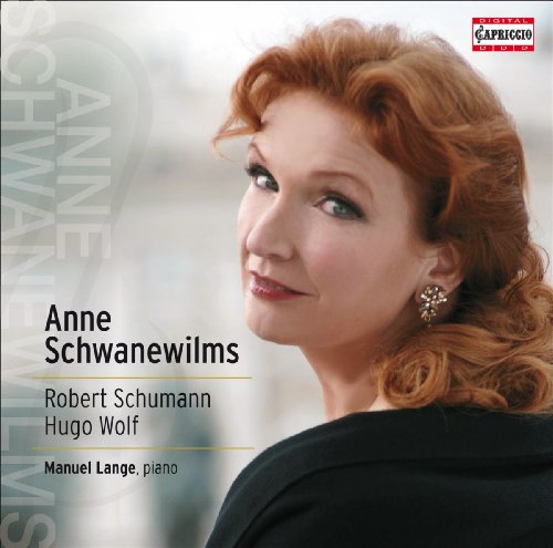 CD cover featuring Anne Schwanewilms, a soprano, and composer names.