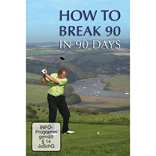 DVD cover: Golfer swinging on a green course with blue sky.