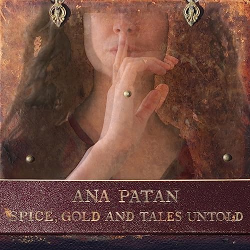 CD cover: woman with hand to lips, warm tones, ornate details.