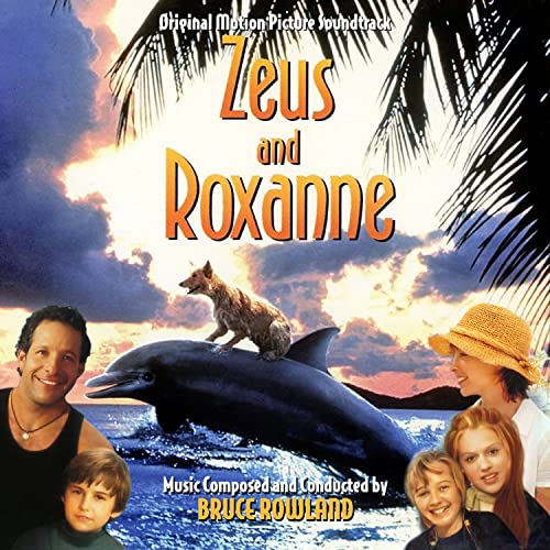 CD cover for "Zeus and Roxanne" featuring a dolphin, dog, and people.