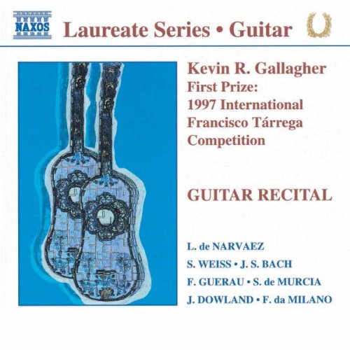 "CD cover with blue guitar illustration and red and blue text on white background."