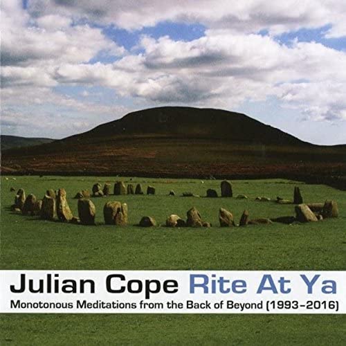 CD cover: stone circle in a green field with a distant hill.