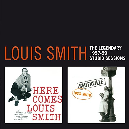 Louis Smith CD cover featuring two vintage album art images of the musician.