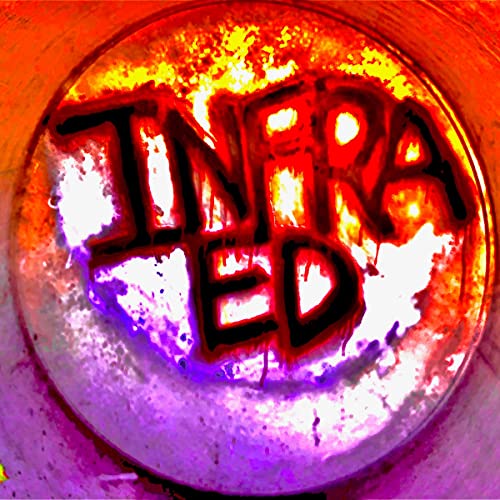 CD with the title "Infra Ed - Electromagnetic Radiation" in graffiti style.