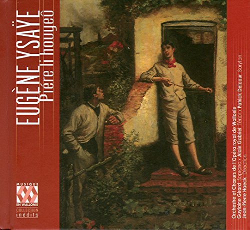 Red CD cover with painting of two men in 19th-century attire on garden steps.