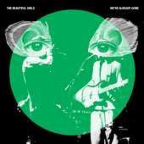 "CD cover art featuring two musicians with green-tinted, black-and-white portraits on a black background."