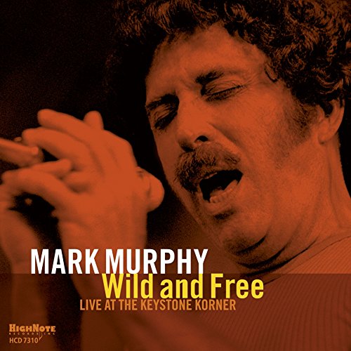 Album cover featuring Mark Murphy singing into a microphone with eyes closed, orange-toned image.