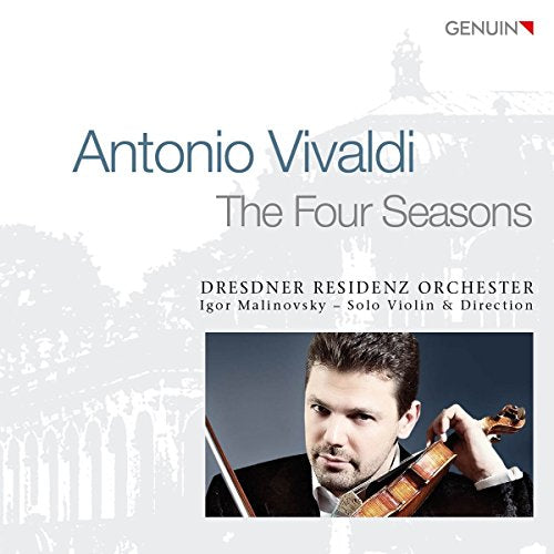 CD cover featuring a man holding a violin, with title and artist information.