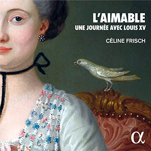 CD cover: portrait of woman with bird on ornate chair.