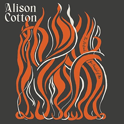 Album cover: orange and white flame-like shapes on a dark background.