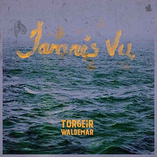 Album cover with wavy green water and "Jamais Vu" in yellow script, artist's name below.