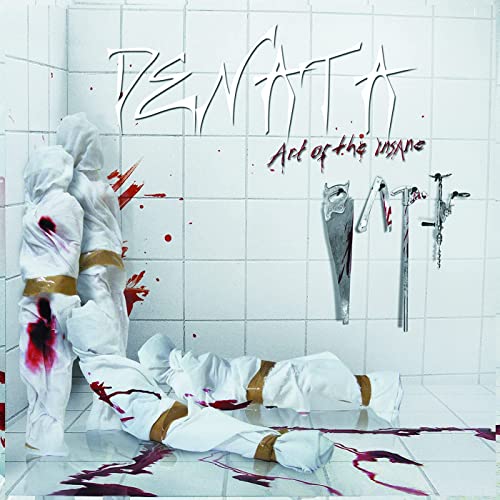 CD cover: figures in white suits with blood and surgical tools.
