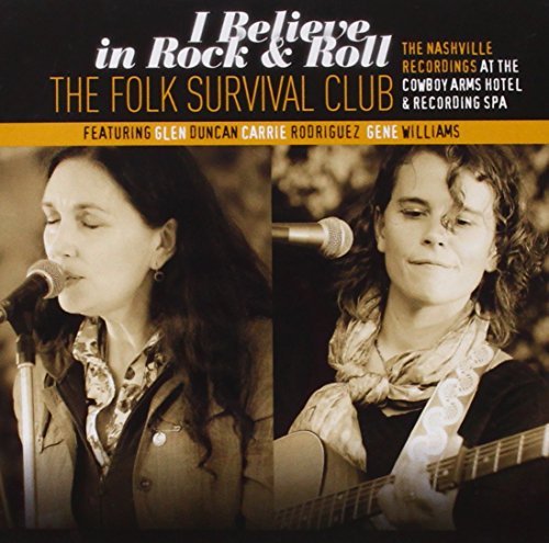 Album cover with two sepia-toned photos of women singing into microphones.