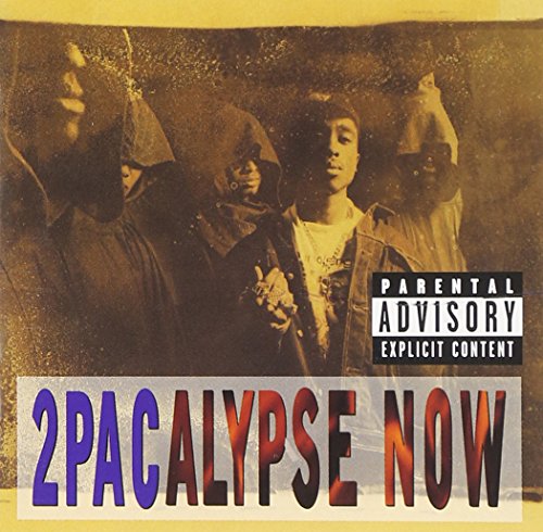2Pacalypse Now CD cover featuring four hooded figures and explicit content label.
