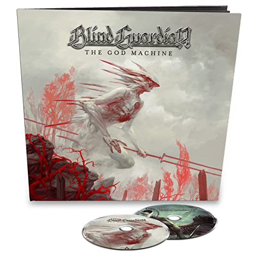 Blind Guardian album "The God Machine" CD with fantasy artwork and two discs.