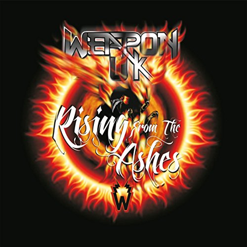 CD cover for Weapon UK’s “Rising From The Ashes” with a phoenix image.