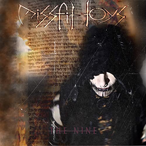 CD cover for Missfit Toys’ “The Nine” featuring a masked figure.