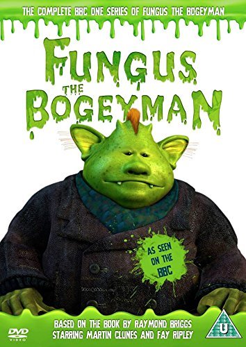 DVD cover featuring a green creature with a brown coat and slime-themed text.