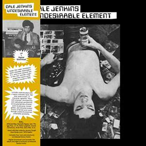 CD cover for Dale Jenkins’ “Undesirable Element” featuring black and white photos.