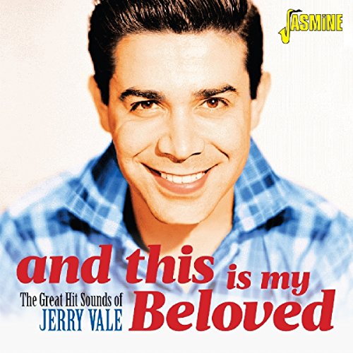 CD cover featuring Jerry Vale smiling, wearing a blue plaid shirt, with red and black text.