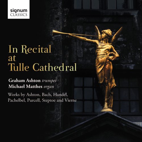 CD cover featuring a golden angel statue playing a trumpet.
