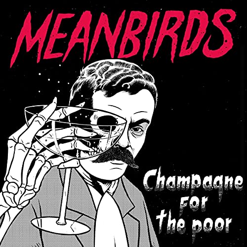 Album cover with a man holding a glass, revealing a skull beneath.