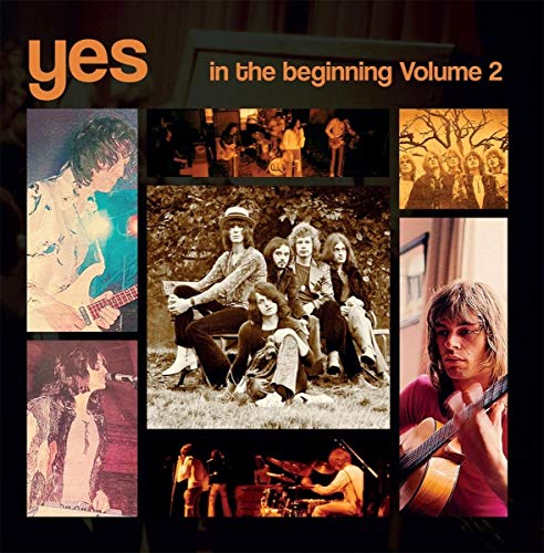 Yes "In The Beginning Volume 2" CD cover with band photos.