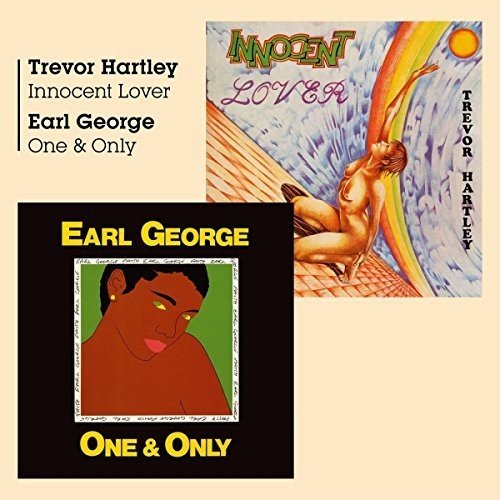 Two reggae album covers: "Innocent Lover" and "One & Only" on beige background.