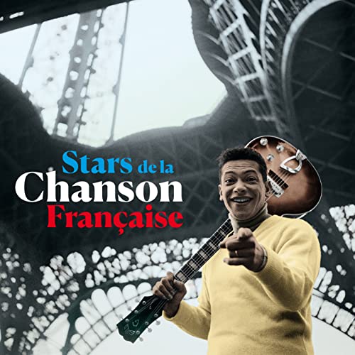 CD cover featuring a guitarist against a blurred Eiffel Tower backdrop.