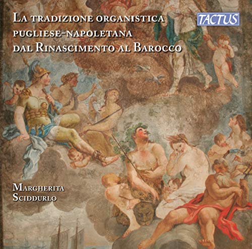 CD cover with Renaissance-themed painting, featuring multiple nude figures and text in Italian.