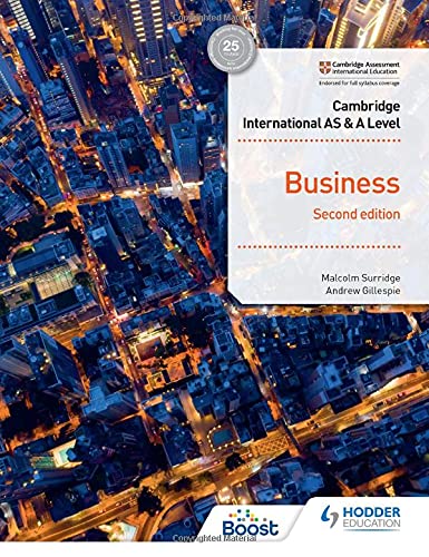 Cambridge International AS & A Level Business Second Edition