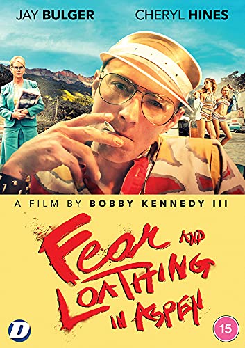Fear and Loathing in Aspen" DVD cover featuring a man with sunglasses and a hat.