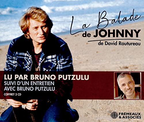 CD cover featuring Johnny Hallyday and Bruno Putzulu, with beach background.