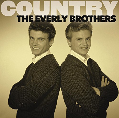 CD cover featuring a sepia-toned portrait of The Everly Brothers.