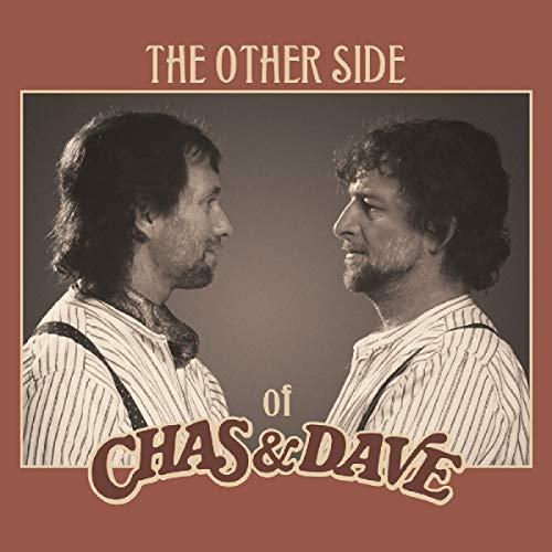 Album cover for Chas & Dave, featuring two mirrored portraits of the duo.