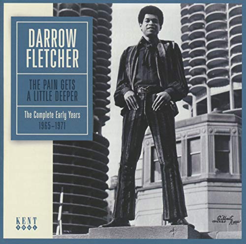 Album cover for Darrow Fletcher’s “The Pain Gets A Little Deeper,” featuring the artist.
