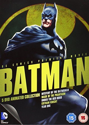 "Batarman DVD cover featuring a man in a blue and black superhero costume."