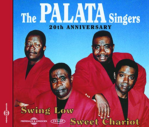 CD cover featuring four Black men in red suits, “Palata Singers” text.
