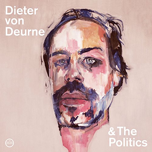 "CD cover featuring a watercolor portrait of a man with text."
