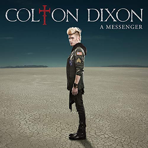 Colton Dixon album cover: man in military-style jacket, desert background.