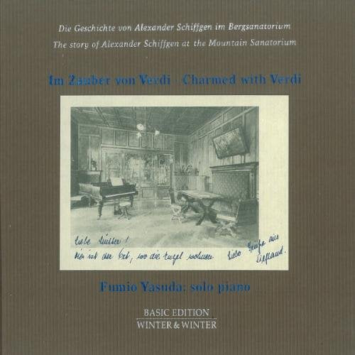 Brown CD case with a black-and-white image of a room and piano.