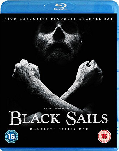 "Blu-ray case with black cover featuring a bearded man's face and crossed hands."