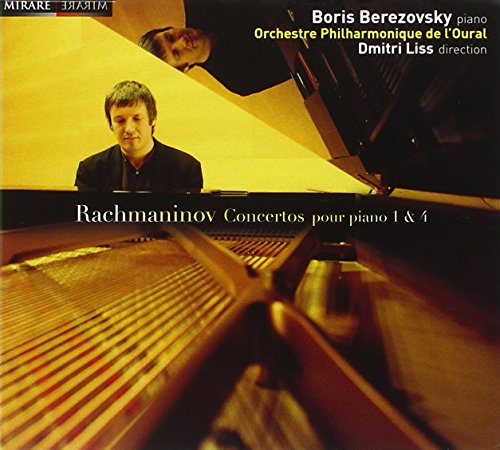 CD cover featuring pianist Boris Berezovsky at a grand piano.