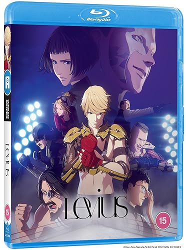 Blu-ray cover for anime *Levius*, featuring a group of characters.