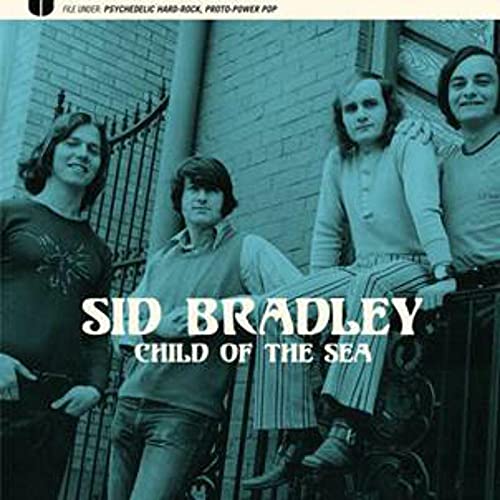 CD cover: four men with long hair pose on steps, album title "Sid Bradley".