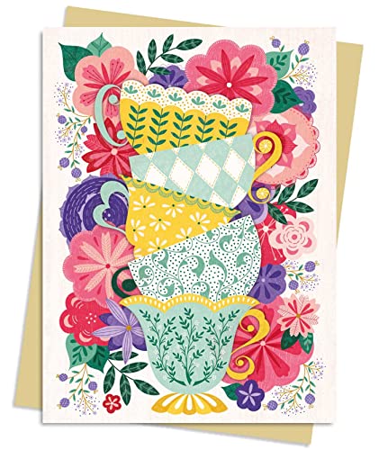 Jenny Zemanek: Teacups Greeting Card Pack: Pack of 6 (Greeting Cards)
