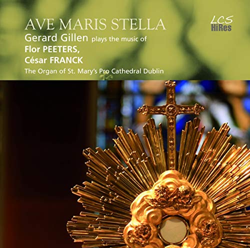 CD cover featuring a golden monstrance and stained glass background.