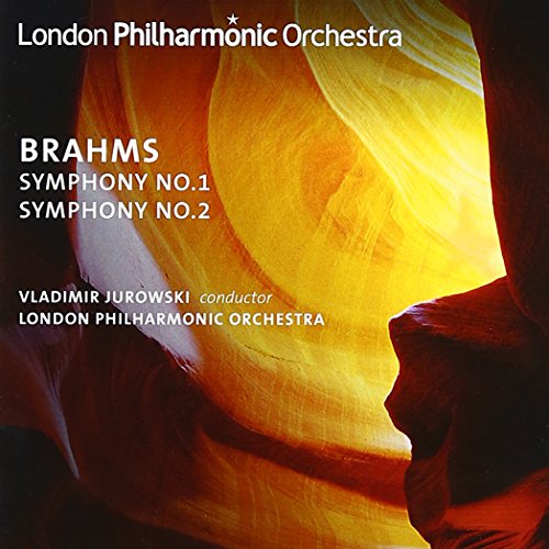 CD cover for Brahms symphonies by the London Philharmonic Orchestra.
