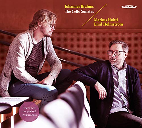 CD cover featuring two men, Markus Hohti and Emil Holmström, with text.