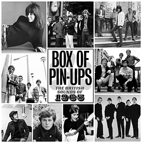CD cover featuring black and white photos of 1960s British musicians.